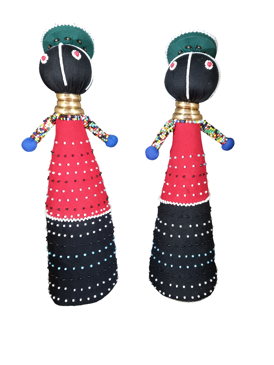 Ndebele Big Beaded Dolls